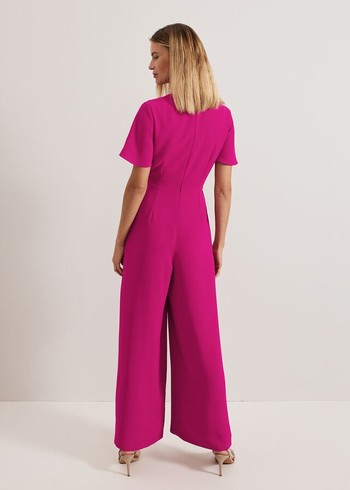 Phase Eight Julissa Jumpsuit Pink Australia | KO2085146